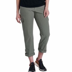 Kuhl Hiking Pants FREEFLEX Roll-up Pants Sage Size 6 Women's